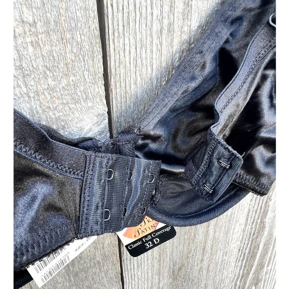 Victoria's Secret | NWT Rare Vtg Second Skin Satin Classic Full Coverage Bra 32D - Picture 8 of 8